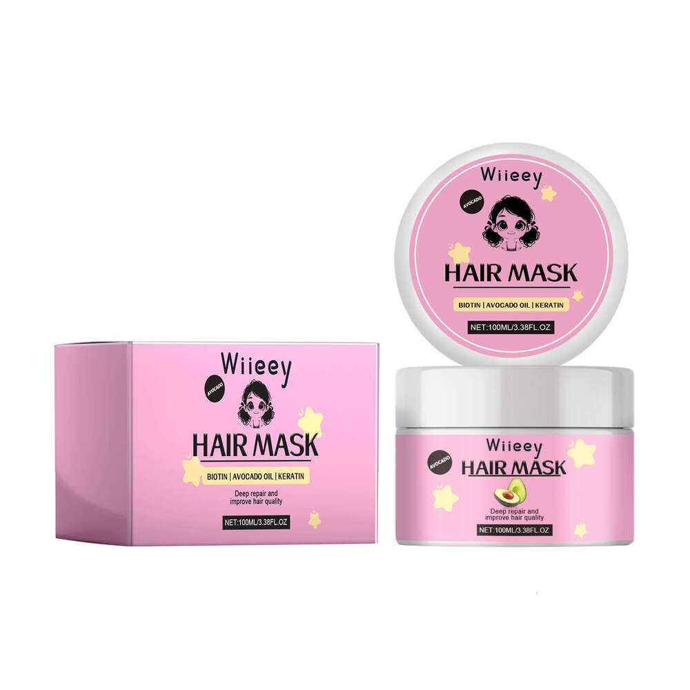 Wiieey Avocado Shiny Smooth Nourishing Frizz Split Ends Repair Hair Mask S260313