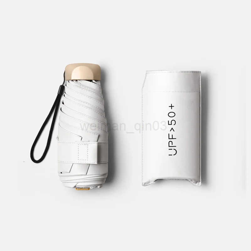 Low Price Promotion Mini Sun Umbrella Pocket Rain Umbrella Vinyl Folding UV Ultraviolet Protection Sun Shade Pocket Parasol H260314