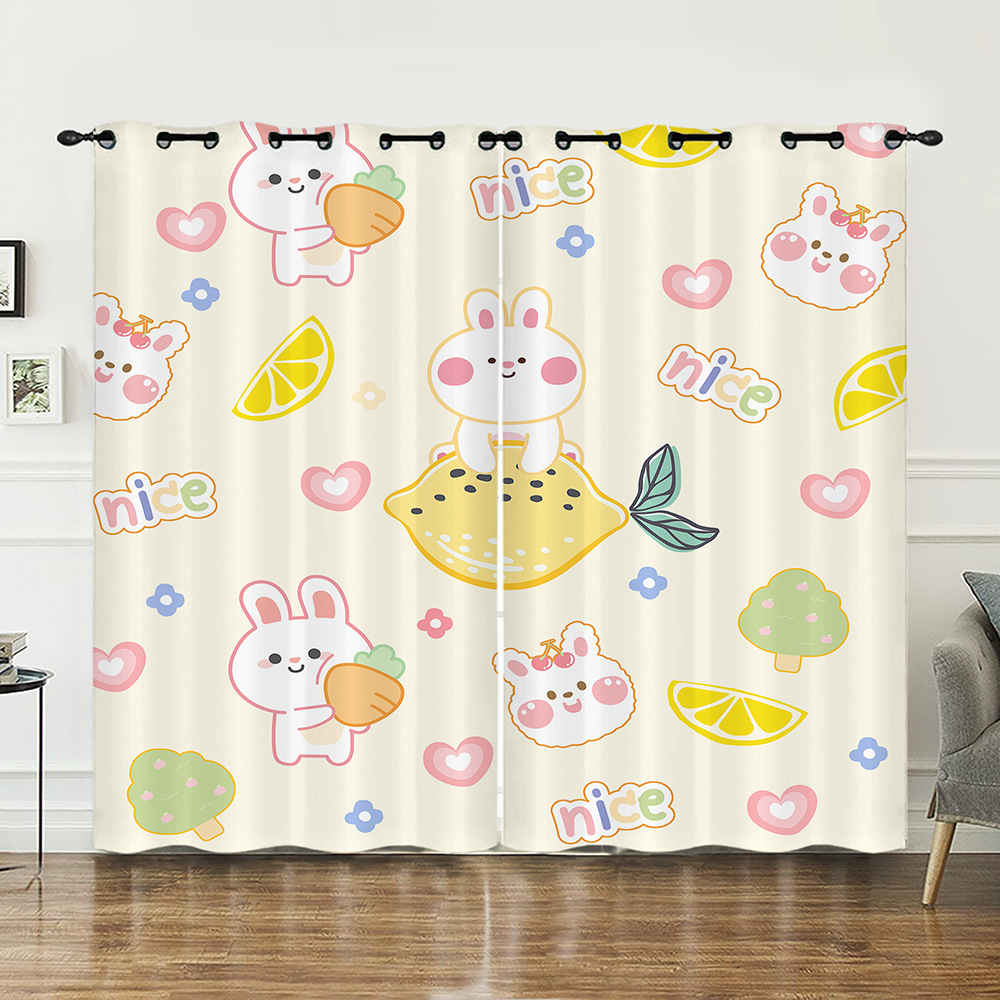 YL-38348 Bathroom Partition Curtain with Lace Trim, Plain Color Patchwork Skirt Hem, Cotton Linen Waterproof Ruffle Edge Linen