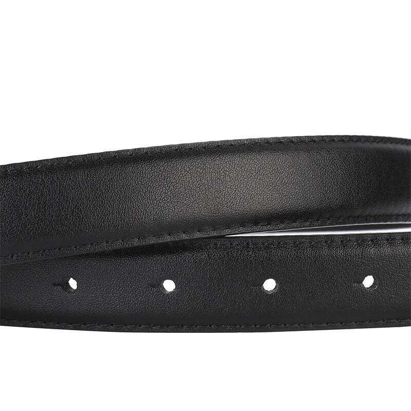 Luxury Fashion Belt Women Genuine Leather Skinny Waistband Pin Buckle Black Belts for Jeans and Dresses Z260226