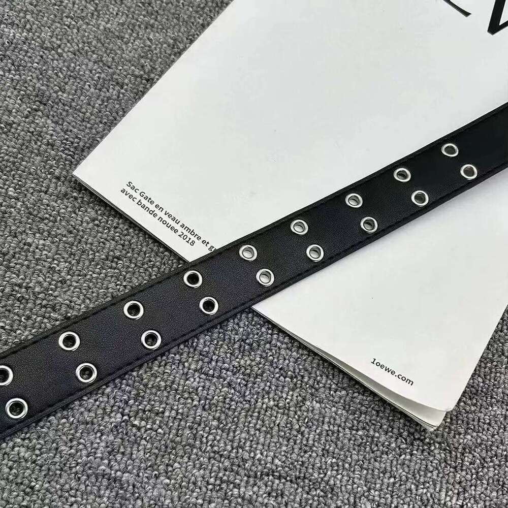 New Stylish Y2K Hollow PU Leather Fashion Punk Belt Men Women - Trendy Accessory for Gift Giving, Neutral Waist Belts Plus Size Z260226