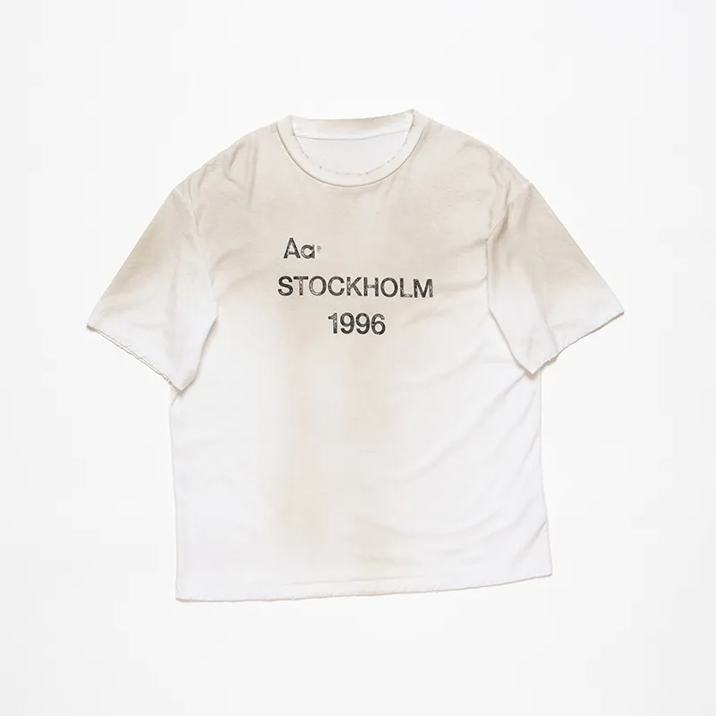 acnes t shirt for men shirts designer tshirt women cotton acnelys tshirts luxury unisex graphic tee high quality short sleeve causal sweatshirts pullover tees c95