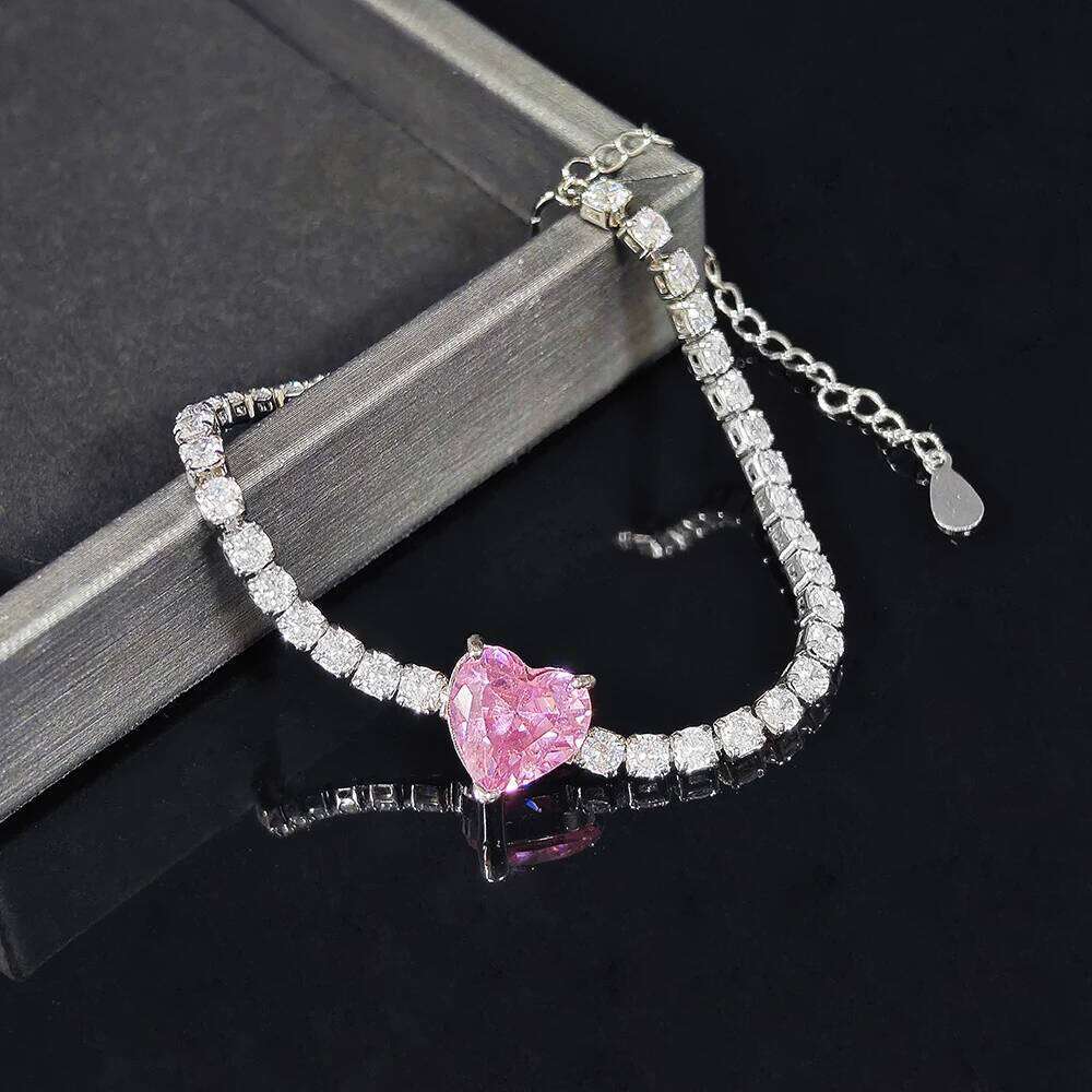 Moonso Arrival Luxury Silver Color Heart Bracelet Bangle for Women Anniversary Gift Drop Shipping S8262 Z260313