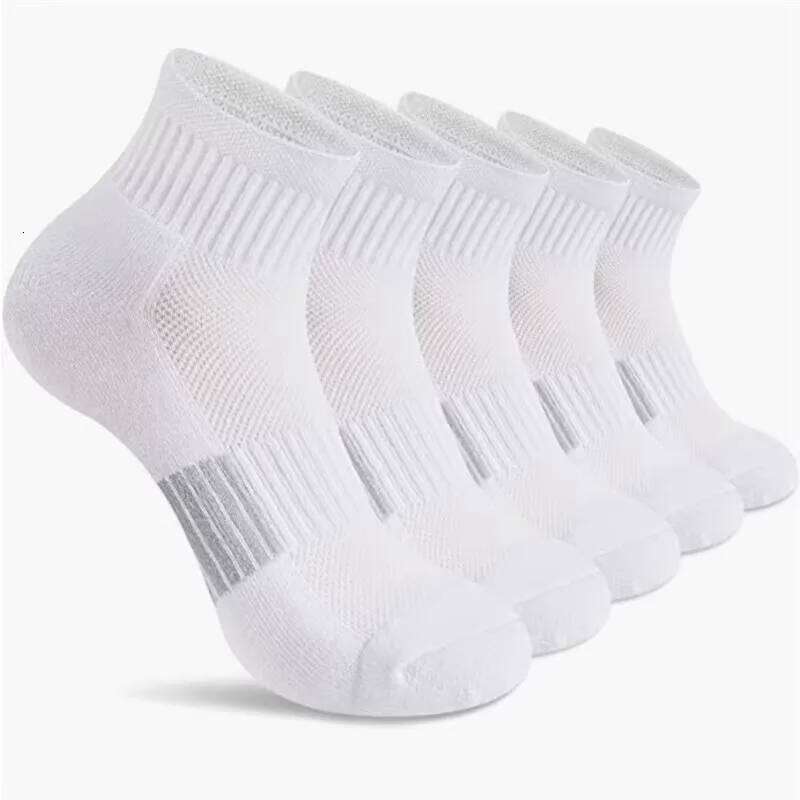 6 Pairs of Men's Solid Color Vertical Striped Mid-Calf Business Style, Suitable for All Seasons, Versatile Black Socks, Breathable Z260314