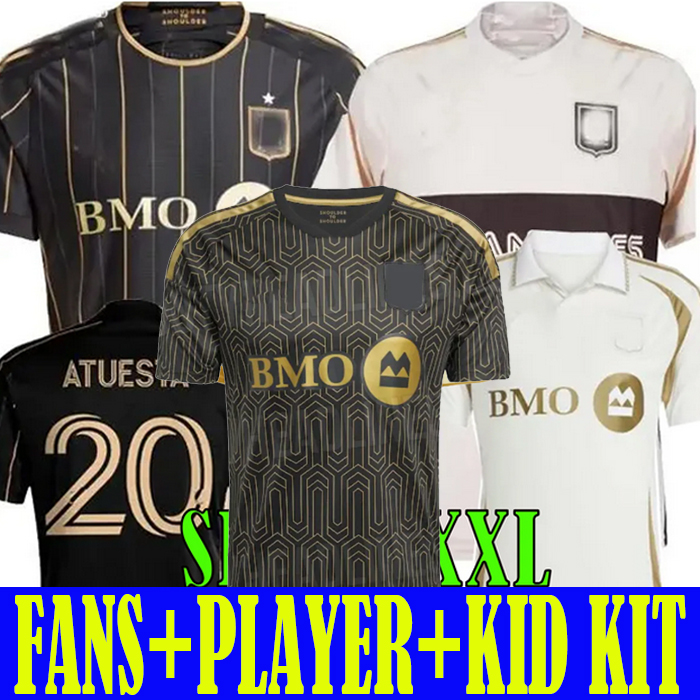 fans player LAFC 2026 Los Angeles FC Soccer Jersey Kids Kit Man Major League 26 27 Pre-Match Football Shirt Primary Home Black Away BOUANGA OLIVERA de football shirts