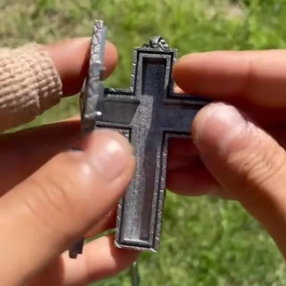 3D Metal Thanos Inspired Gothic Pendant Necklace Hidden Compartment Cross Octopus Tentacle n Vintage Steampunk Jewelry 260312