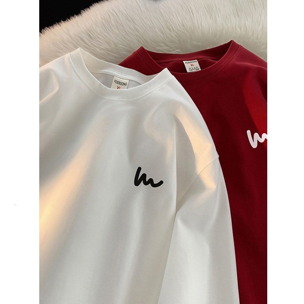 American Retro Designer Hoodie Roundneck Longsleeve For Men 23 Autumn Designer T-shirt New Polo Trendy Inner Layer Base Shirt Couple's Top
