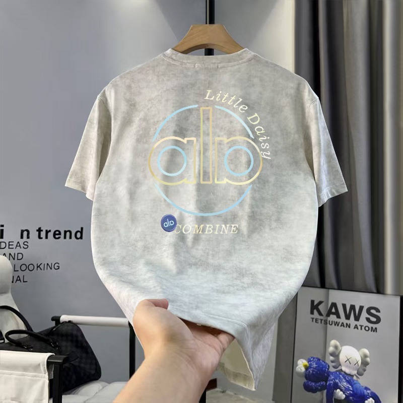 Summer New Polo High Street American Style Men's Fashionable Trendy Designer Designer T-shirt Hoodie Loose And Comfortable Unique And Trendy Casual Short Sleeve