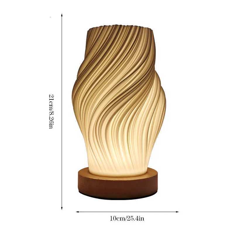 Modern Minimalist Design Table Lamp Button Control 3-Level Dimming Wooden Base Suitable for Study Rooms Living Rooms Offices Dormitories Etc Y260314