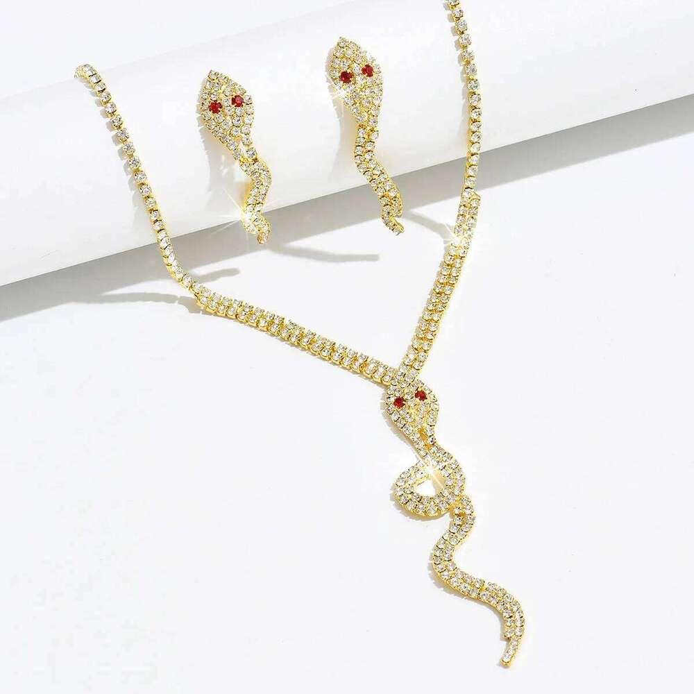 Women's fashion claw chain series design earrings, necklaces, sets, light luxury style high-end jewelry sets Z260313