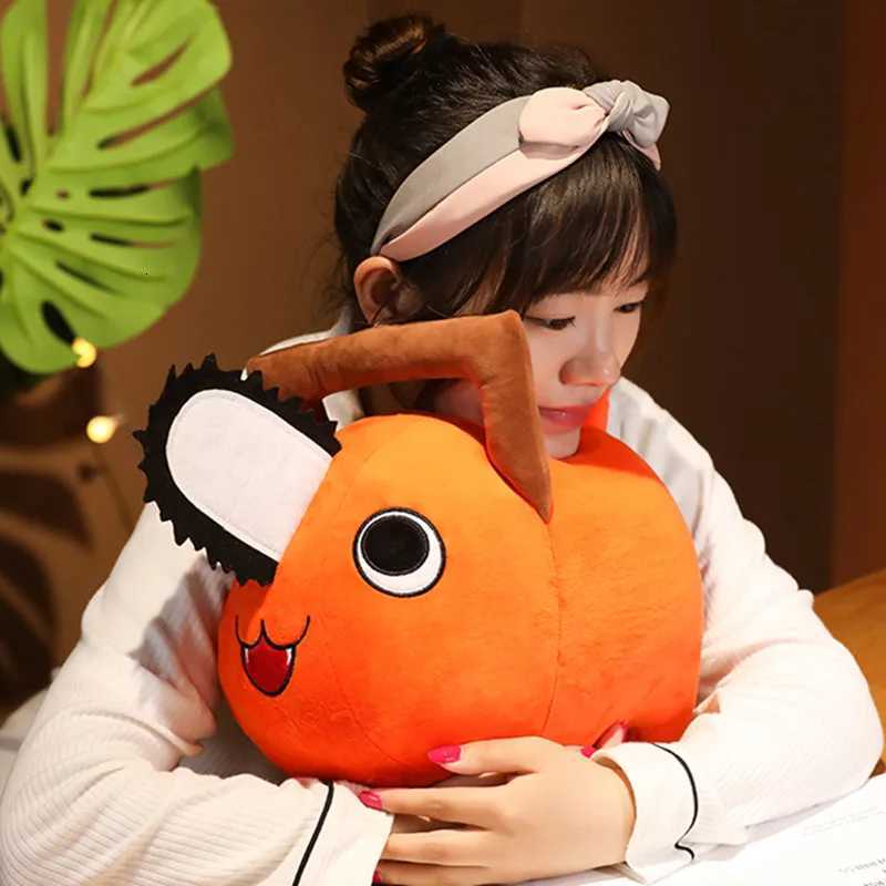 10/20/25/40cm Chainsaw Man Pochita Pendant Dolls Plush Toy Cartoon Pochita Pillow Stuffed Soft Toy for Kids Birthday Gift Y260314