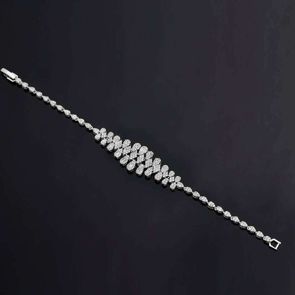 2024 New 4-piece Bride Zirconia Full Women's Party Luxury Dubai Nigeria CZ Crystal Wedding Jewelry Set Z260313