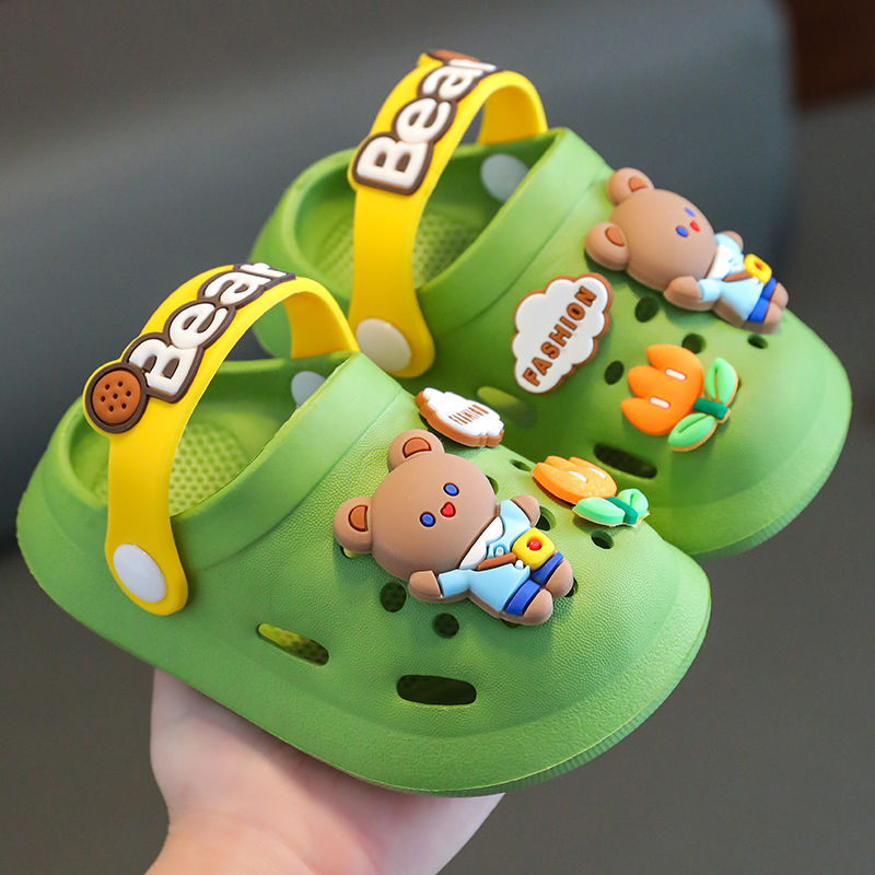 Flip Flops For Children Toddler Kids Summer Beach Shoes Girls Cartoon Home Slippers Swimming Boy Infant Sandals Slides Baby Free shipping