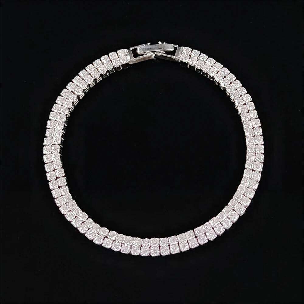 New Arrival Luxury Silver Color Bracelet Bangle for Women Party Gift Drop Shipping S5438 Z260313