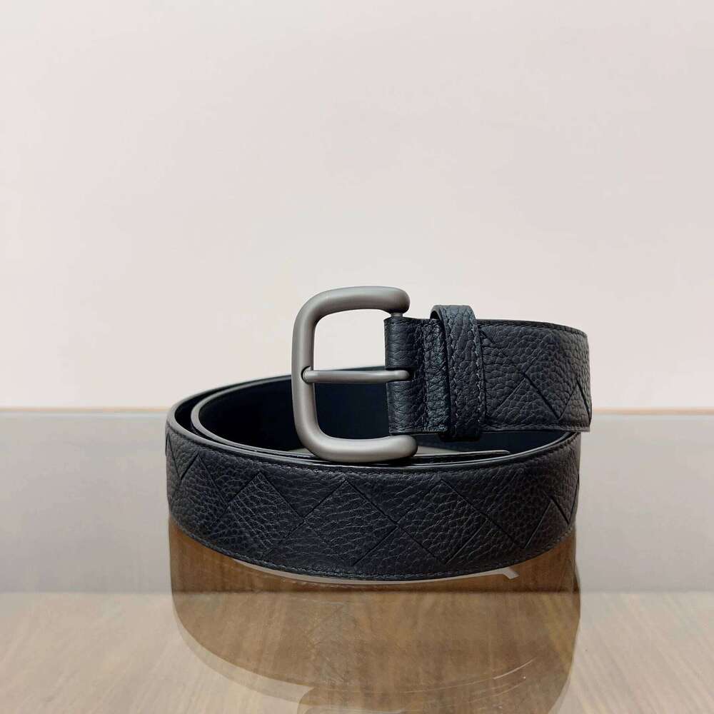 High Quality NEW Belt Men's Luxury Genuine Leather Hand-woven belt Cowhide Fashion Classic Exquisite Waist Strap Z260226