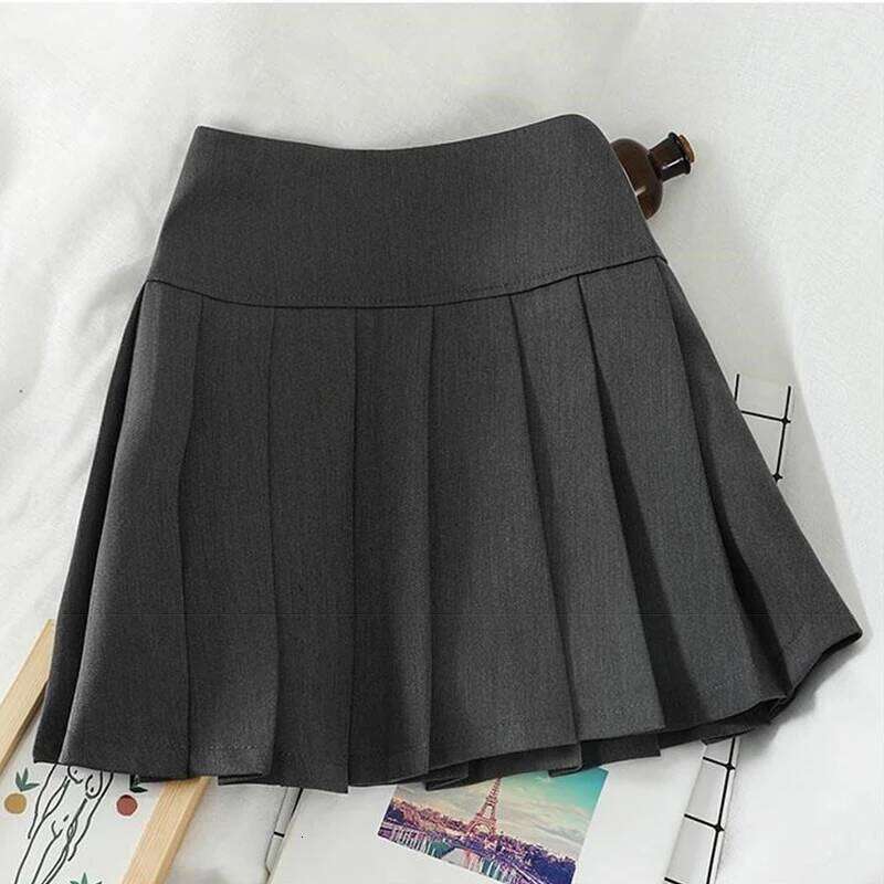 Women Patchwork Skirts High Waist Retro All-match Slim Hipsters Y2K Young Style Design Streetwear Cool Girls Casual Chic Basic Z260314