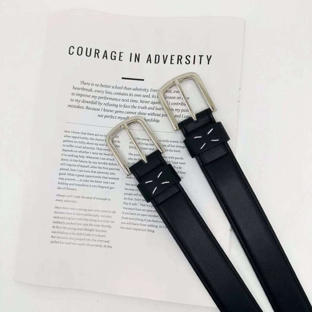 2025 Y2K Punk Gothic Women Men Luxury Black Leather Waistband with Needle Buckle,Corset Style Adjustable Belt for Jeans Z260226