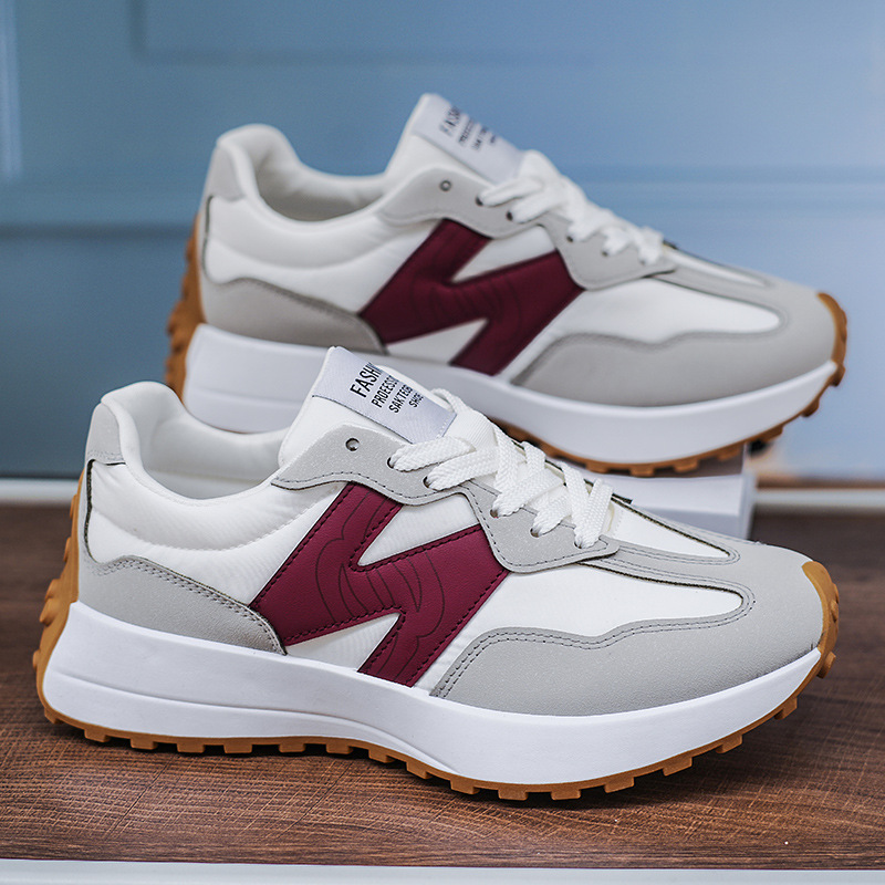 Free Shipping 2026 Summer Thick soled Fashionable Sneakers Breathable Designer Casual Shoes Outdoor Student Sports Shoes