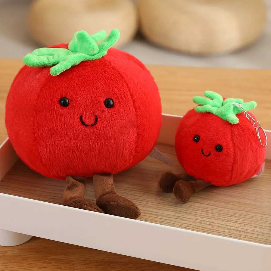 2025 New British Fun Tomato Plush Toy Tomato Doll Fruit and Vegetable Toy Doll Gift Y260314