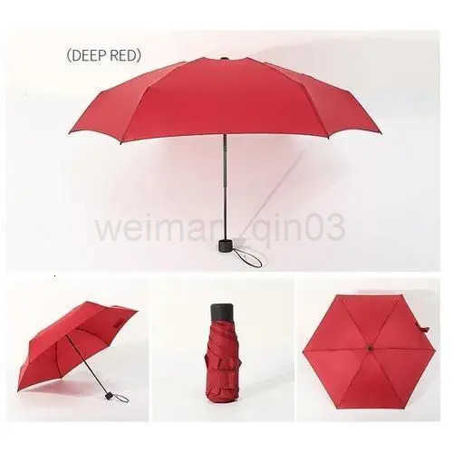 Small Folding Umbrella Rain Women Gift Men Mini Pocket Parasol Girls Anti-UV Waterproof Portable Travel H260314