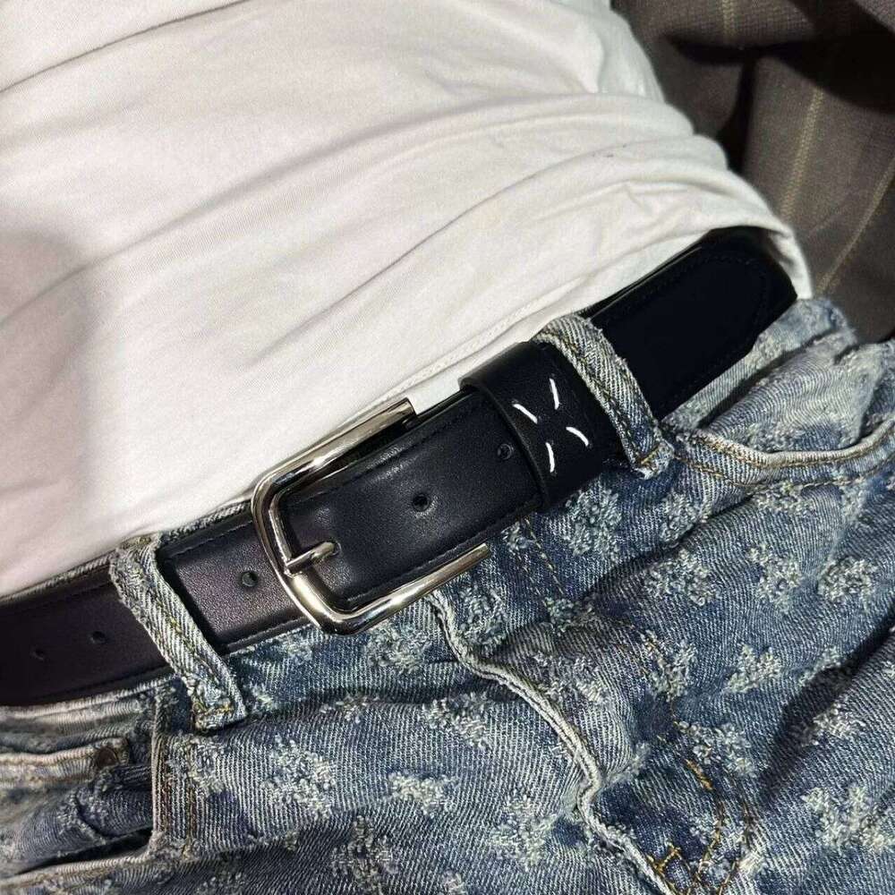 2025 Y2K Punk Gothic Women Men Luxury Black Leather Waistband with Needle Buckle,Corset Style Adjustable Belt for Jeans Z260226