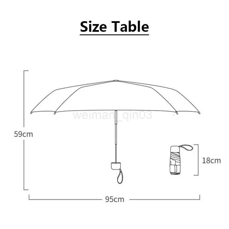 Low Price Promotion Mini Sun Umbrella Pocket Rain Umbrella Vinyl Folding UV Ultraviolet Protection Sun Shade Pocket Parasol H260314