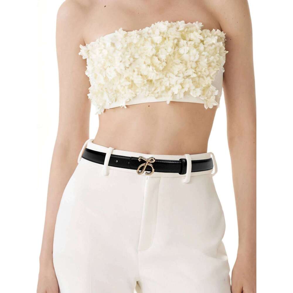 Elegant Butterfly Design Slim Belt Women Luxury Niche Accessory for All Occasions Versatile Wear with Jeans Or Shorts Z260226