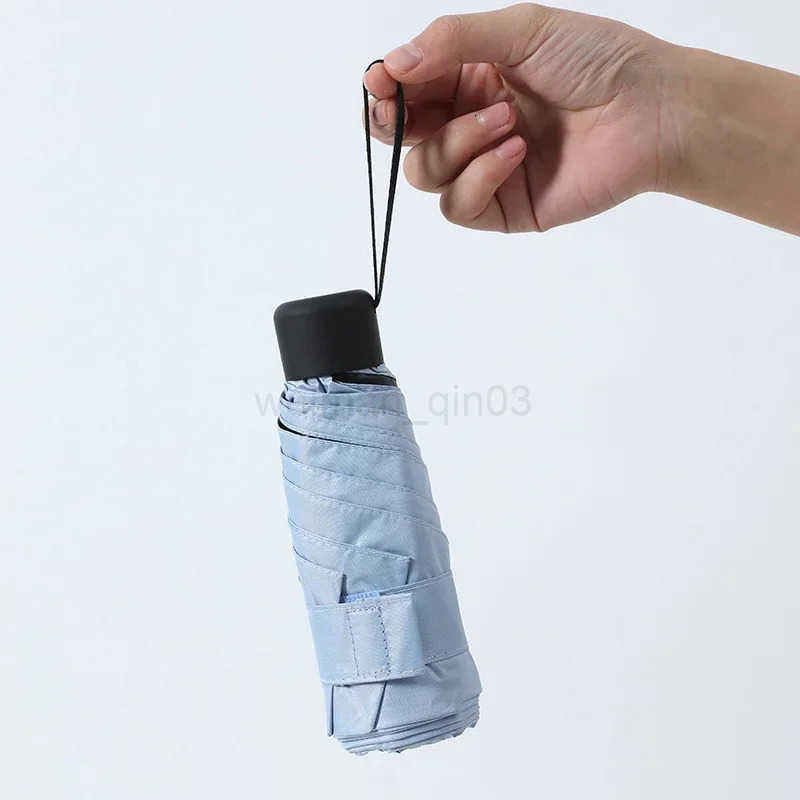 Ultralight Mini Pocket Womens Small Windproof Folding Umbrella Travel Compact Rain Mens Umbrella Sunscreen Umbrella Outdoor Um H260314