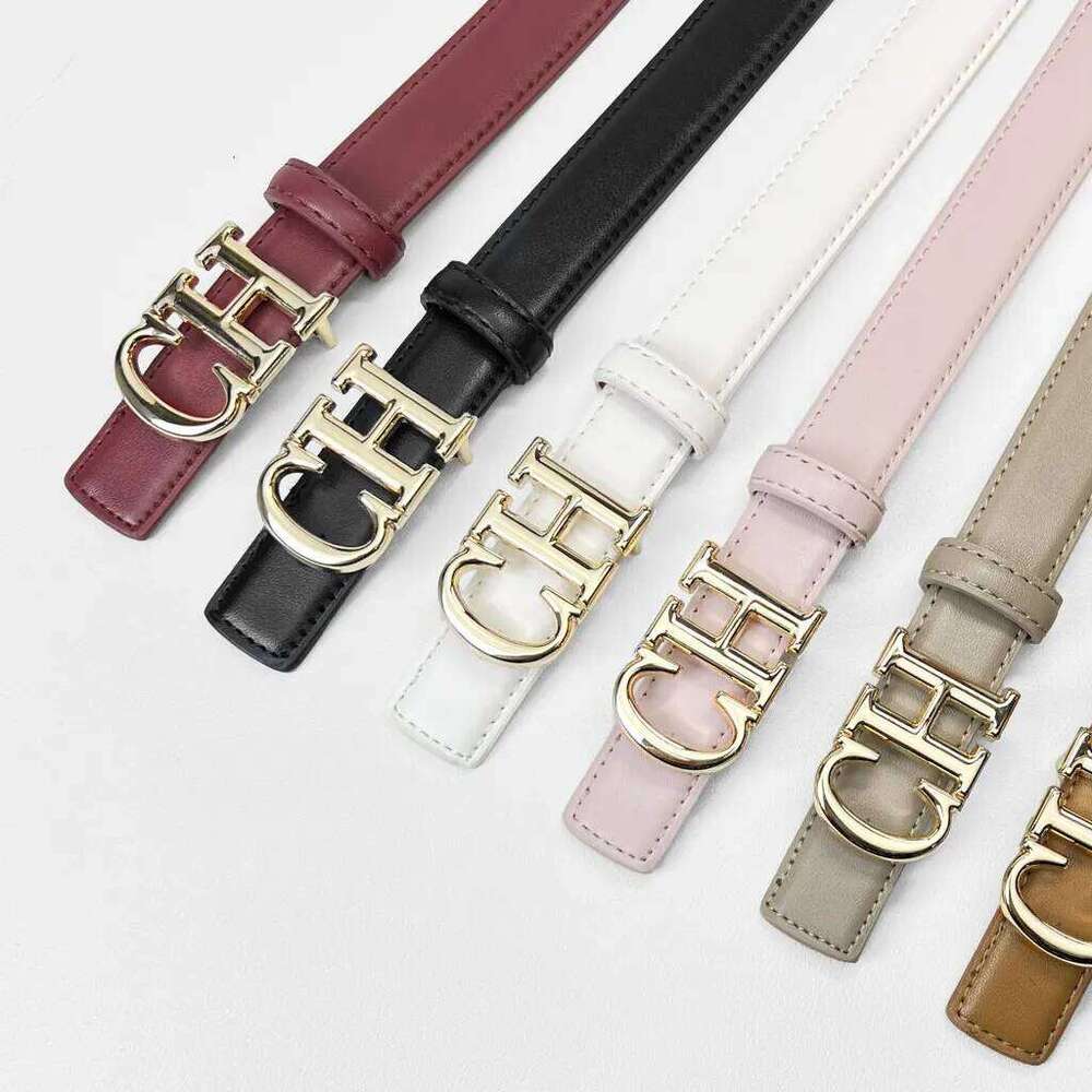 2025 Women's Luxury Letter Belt Minimalist Design Slim PU Niche Fashion for All Occasions Premium Gift Z260226