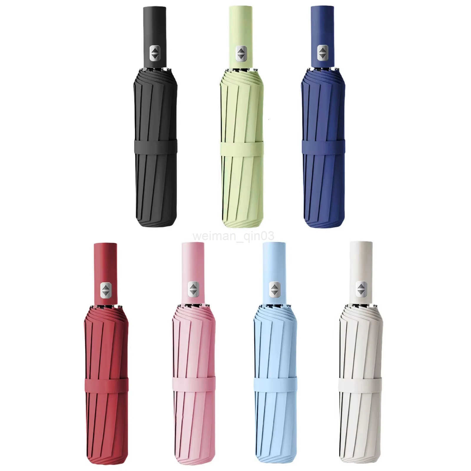 24 bone automatic folding umbrella Windproof sunshade Umbrella Mens and womens Luxury Business Umbrella Sunshade/liu H260314