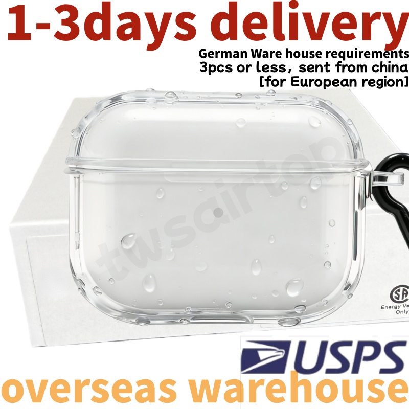 USA Stock ANC Noise for AirPods pro 3 2 earphone 3rd 5 4 6 airpod earphones 3 Solid Silicone Cute Protective Headphone Cover Wireless Charging 3nd 2nd anc case