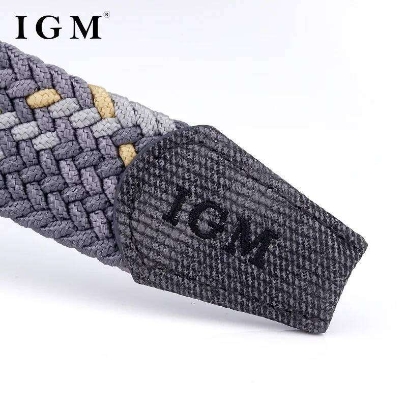 Mens Canvas Woven Any Elastic Stretch Boys Young Versatile Pin Buttoned Trouser Belt Tide Z260226