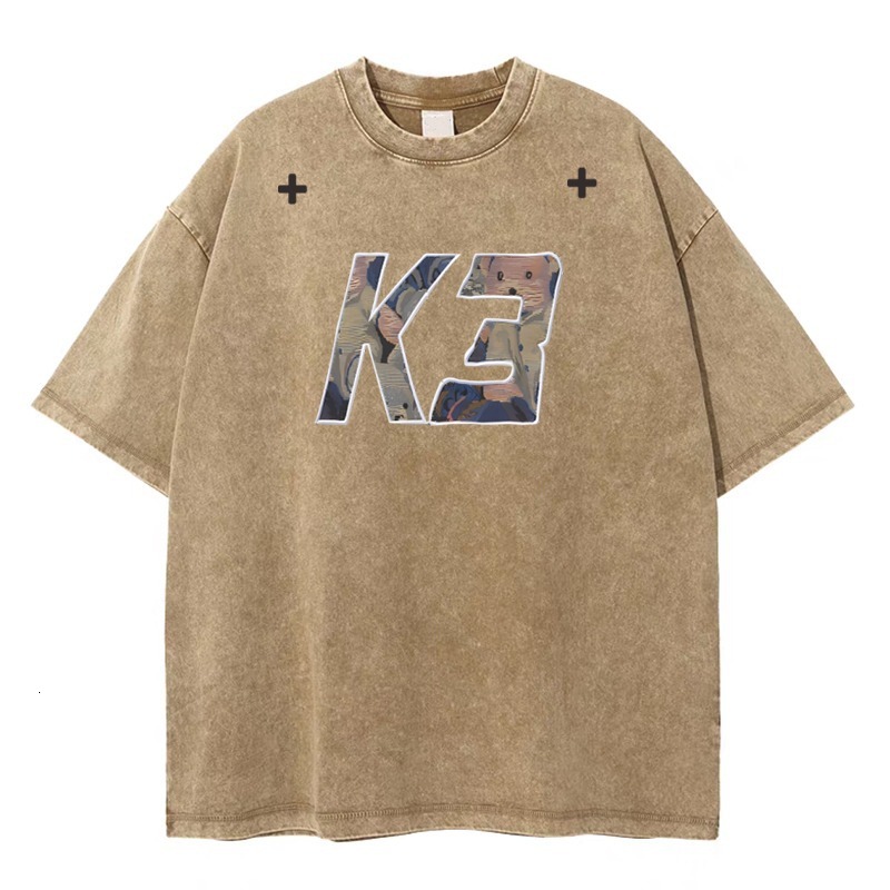 Designer Designer T-shirt Hoodie Heavyweight Summer Men's Shortsleeve Simple Letter Print Polo Trendy Loose Fit Round Neck Embroidered Cottonlike Pique Fabric