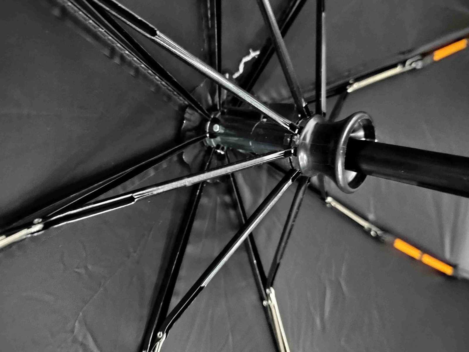 Ergonomic Large Grip Auto Open/Close Umbrella with Hook Simple Solid Color Design for Convenience H260314