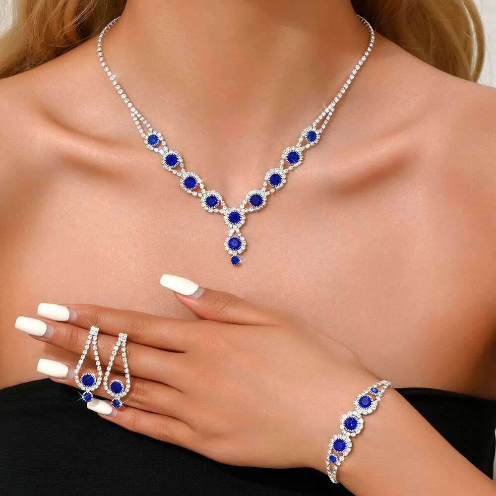 Women's Fashion Sunflower Design Jewelry Set with Light Luxury Style and Elegant First Accessories for Women Z260313