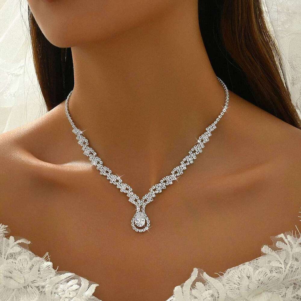 3/4PC women's fashion earrings, necklaces, bracelets, jewelry sets, wedding banquets, parties, holiday gifts Z260313