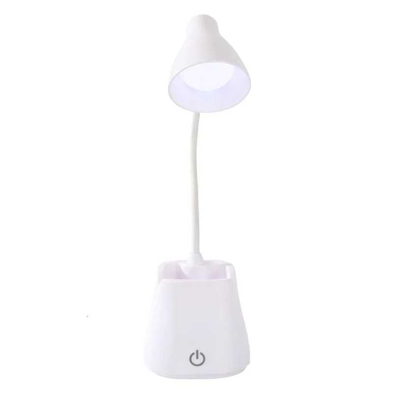 Portable USB Rechargeable LED Folding Desk Lamp Eye Protection Touch Dimming Working Reading Table Lamp For Book Bed Office Y260314