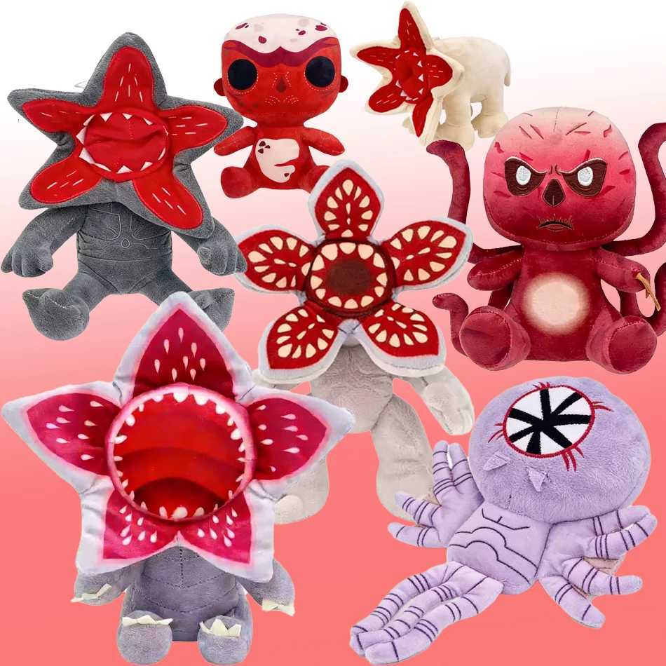 2026 In Stock Stranger Eleven Demogorgon Plush Toy Cute Stuffed Doll Halloween Gift for Kids Boys Girls Y260314