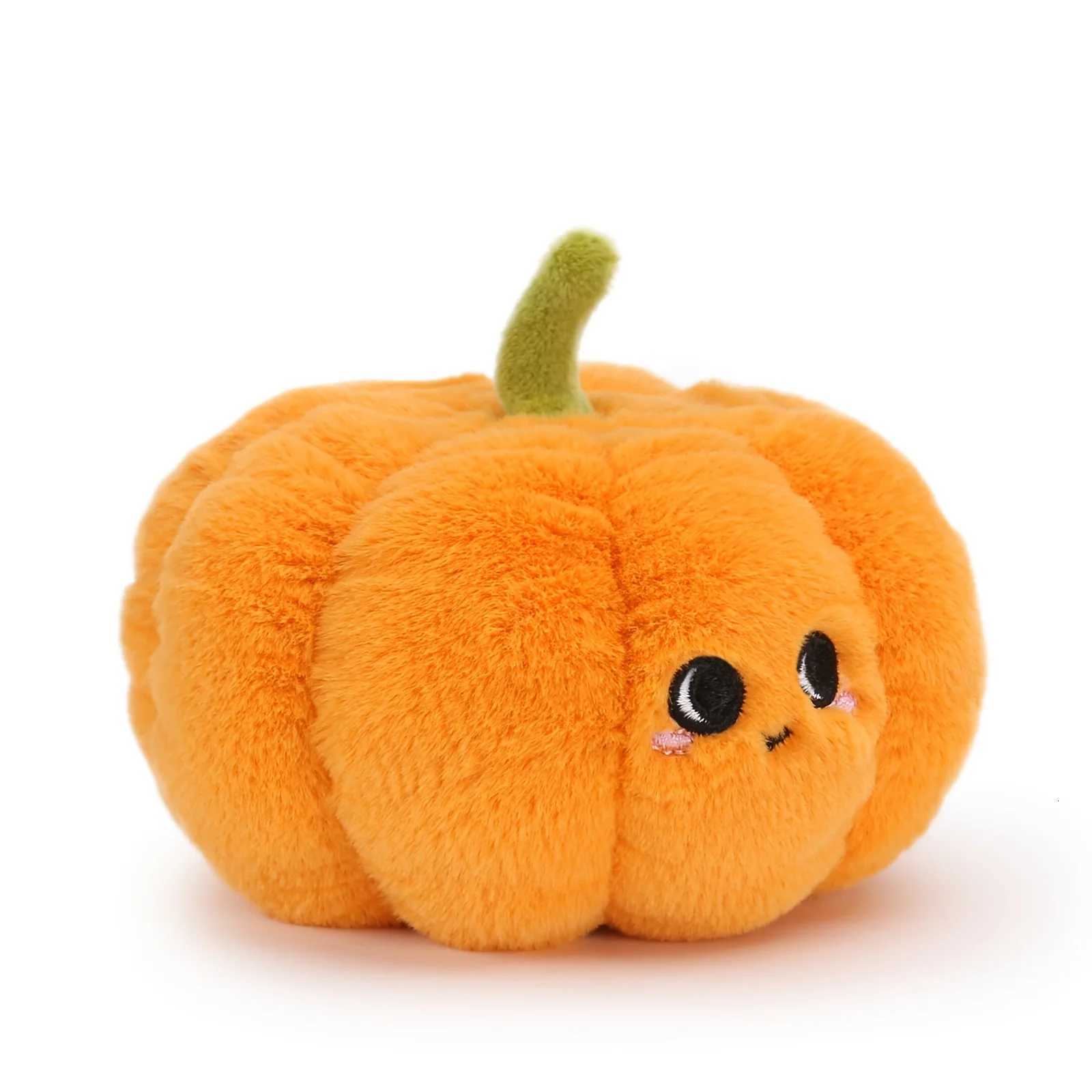 Creative Funny Pumpkin Fruit Vegetable Plush Soothing Toys Stuffed Plush Toys Soft Decoration Y260314