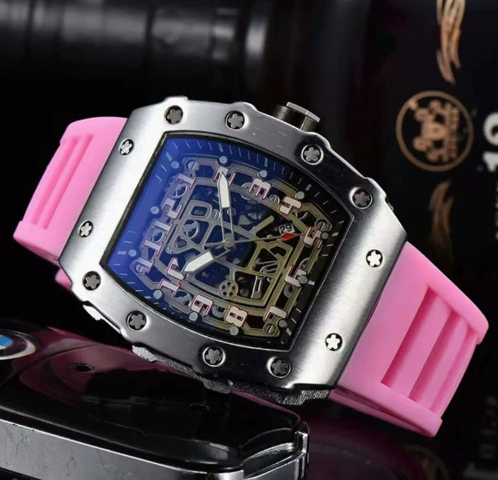 Digital Dial Mens Designer Richaly Rd Millies Watch Rubber Strap AAA Luxury Richerd Miller Watch Man Top Quality Chronograph Quartz Automatic Watch