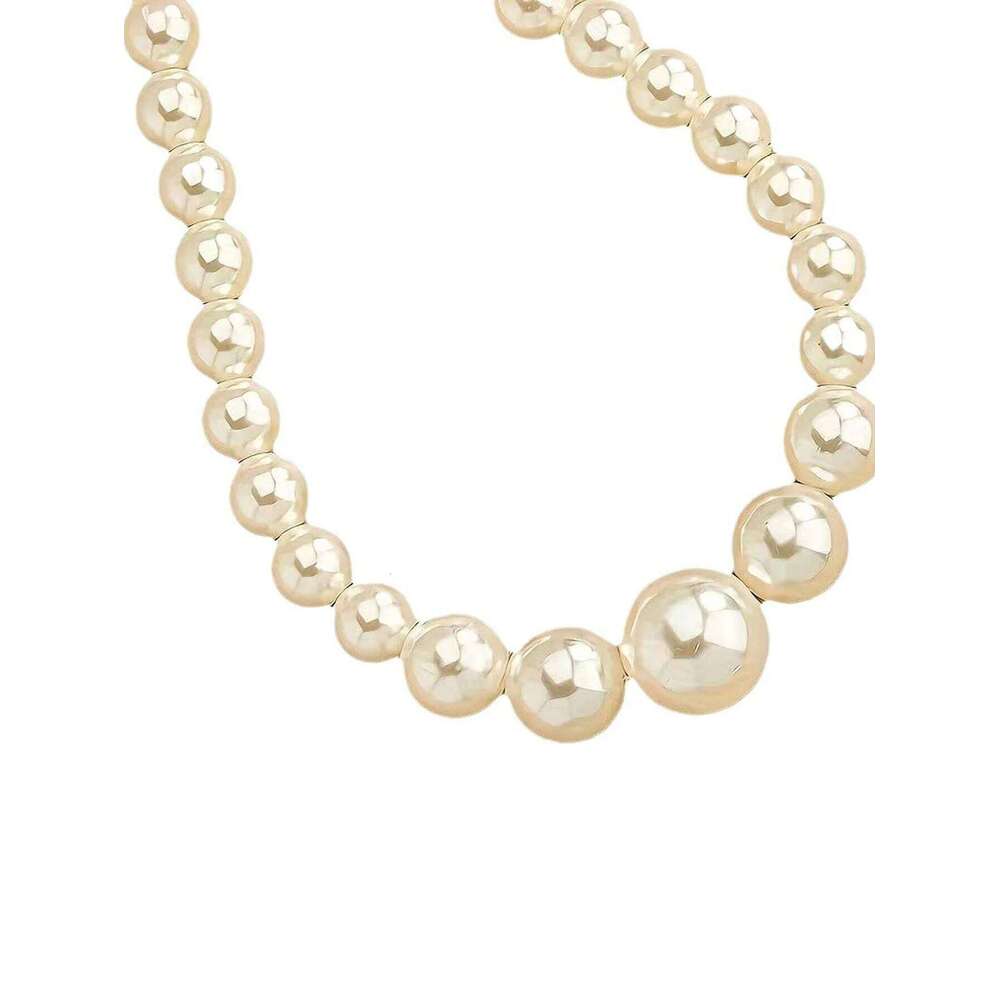 3 pieces of women's trendy large pearl earrings, necklaces, jewelry sets, weddings, banquets, parties, and holiday gifts Z260313