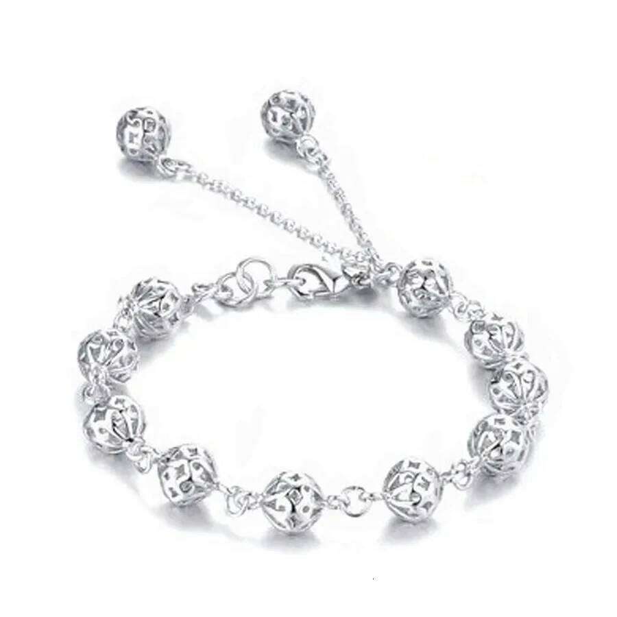100% 925 Sterling silver Beautiful bracelets noble top pretty fashion Wedding Party cute lady nice Ball women bracelet jewelry Z260313