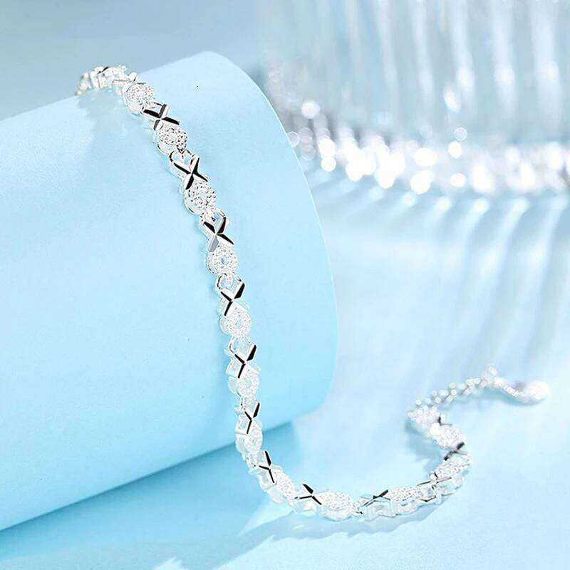 High Quality 925 Sterling Silver Multiple Styles Bracelet Chain For Women Fashion Wedding Party Beautiful Jewelry Gift Z260313