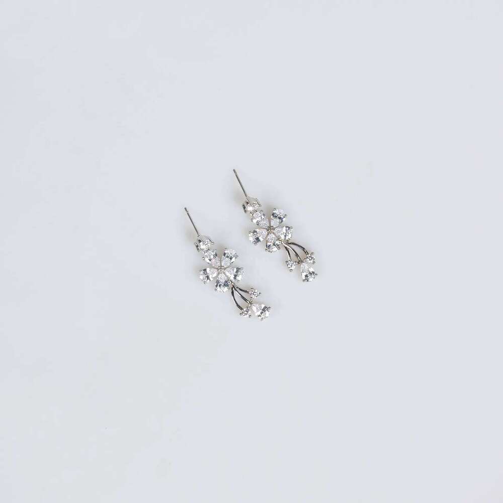 Luxury Bridal Jewelry Sets Wedding Zirconia CZ Women Earring Set For Bride Party Prom Jewellery Pendant Necklace Z260313