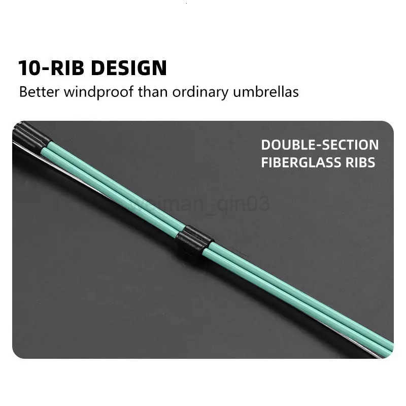 20-Rib Windproof Strong 4055inch Reinforced Automatic Folding Umbrella for Men Buckle Handle Wind and Water Resistant Umbrella H260314