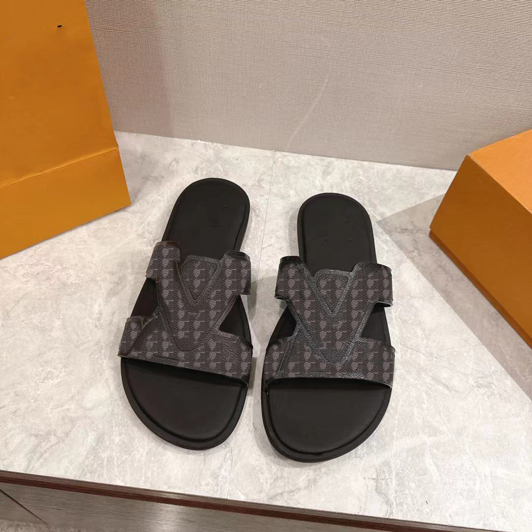 Designers Sandals men sandals Mules Slippers Smooth Slippers Flat Slippers slides Sandals for Summer Beach Sandals