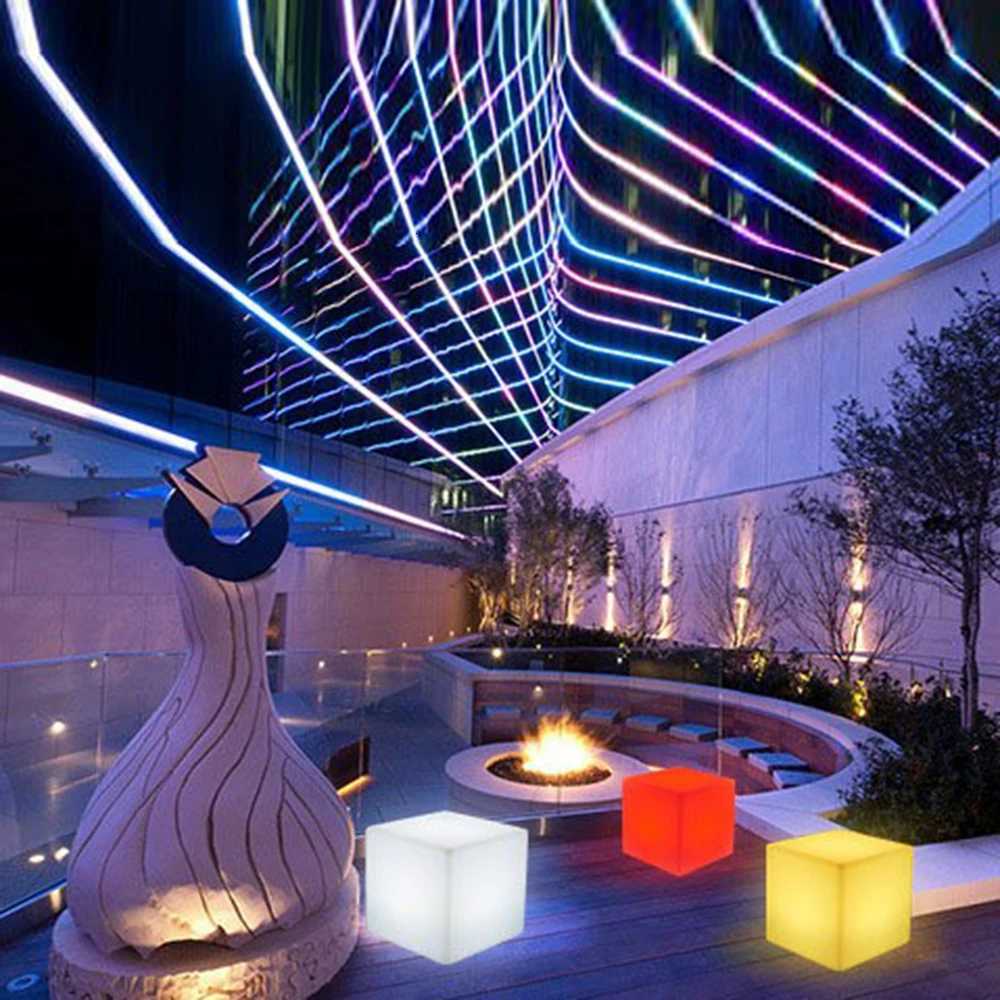 LED Luminous Night Light Remote Control Atmosphere Lamp for Coffee Shop Bar Garden Outdoor - Adjustable Coffee Shop Lighting Y260314