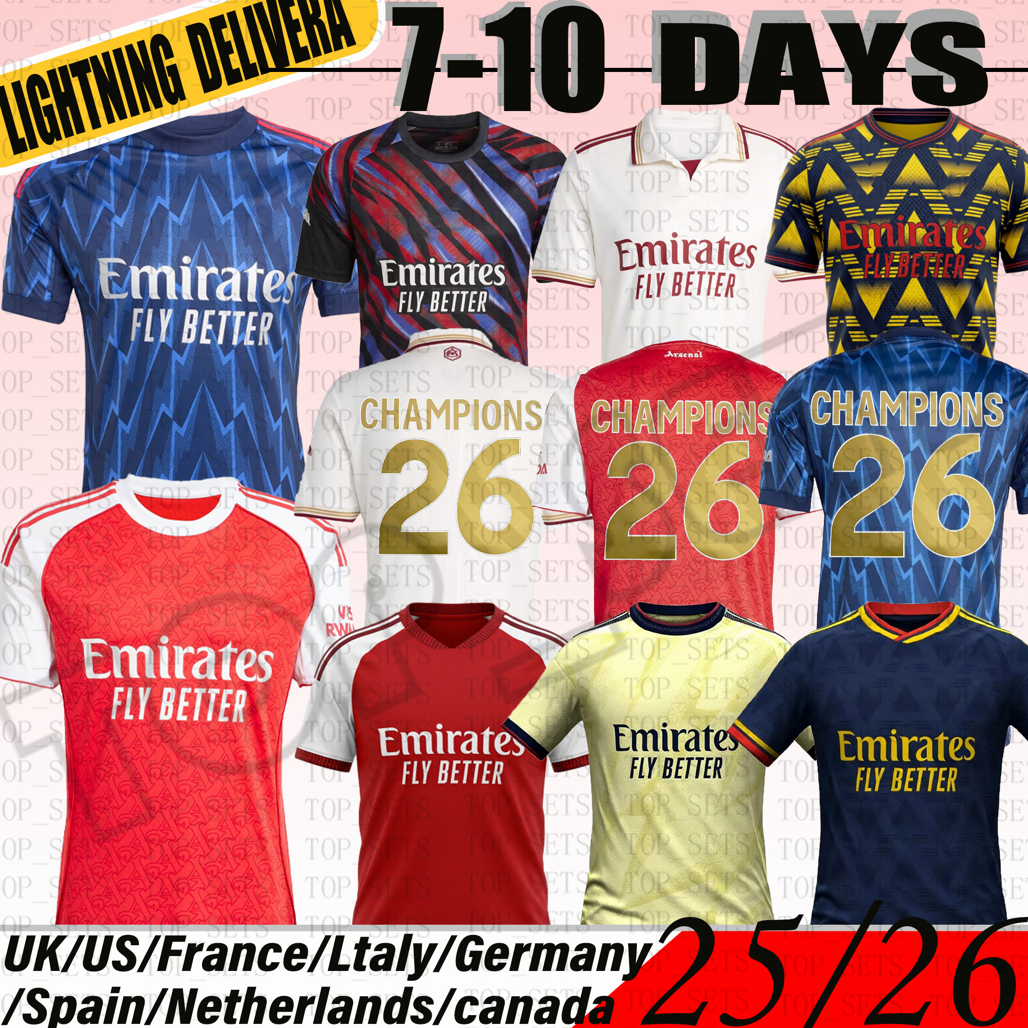 Arsenaljersey kit Arsenally jersey football tops Soccer Jerseys vintage SAKA GYOKERES 25 26 EZE ODEGAARD RICE MADUEKE MARTINELLI BERGKAMP HENRY Shirt