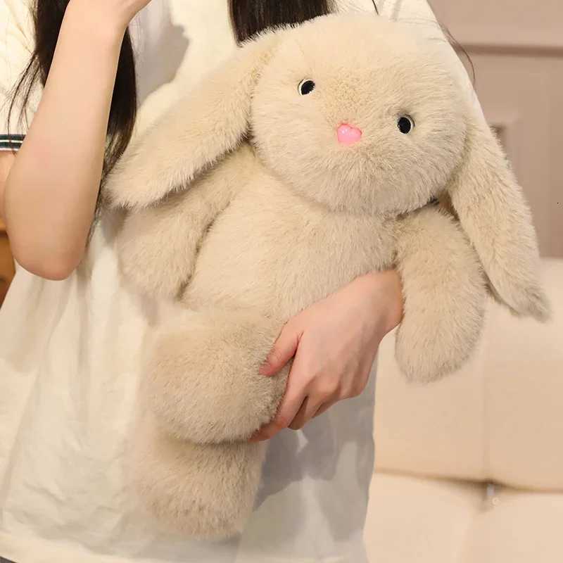 4 Styles Running Animal Plush Toys Stuffed Cartoon Bear Rabbit Elephant Doll Funny Hugging Animal Doll Cuddly Children Gift Y260314