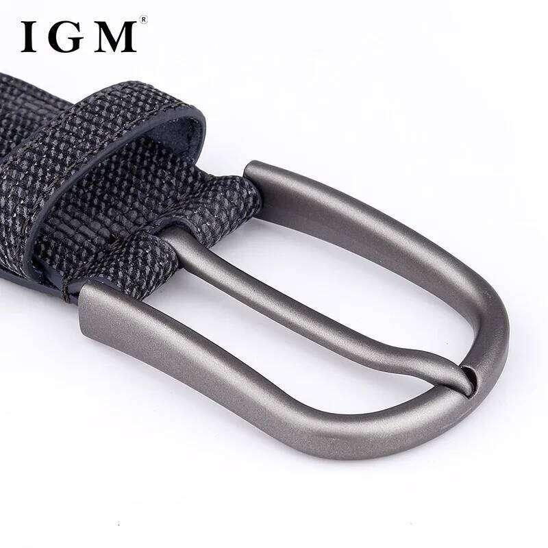 Mens Canvas Woven Any Elastic Stretch Boys Young Versatile Pin Buttoned Trouser Belt Tide Z260226